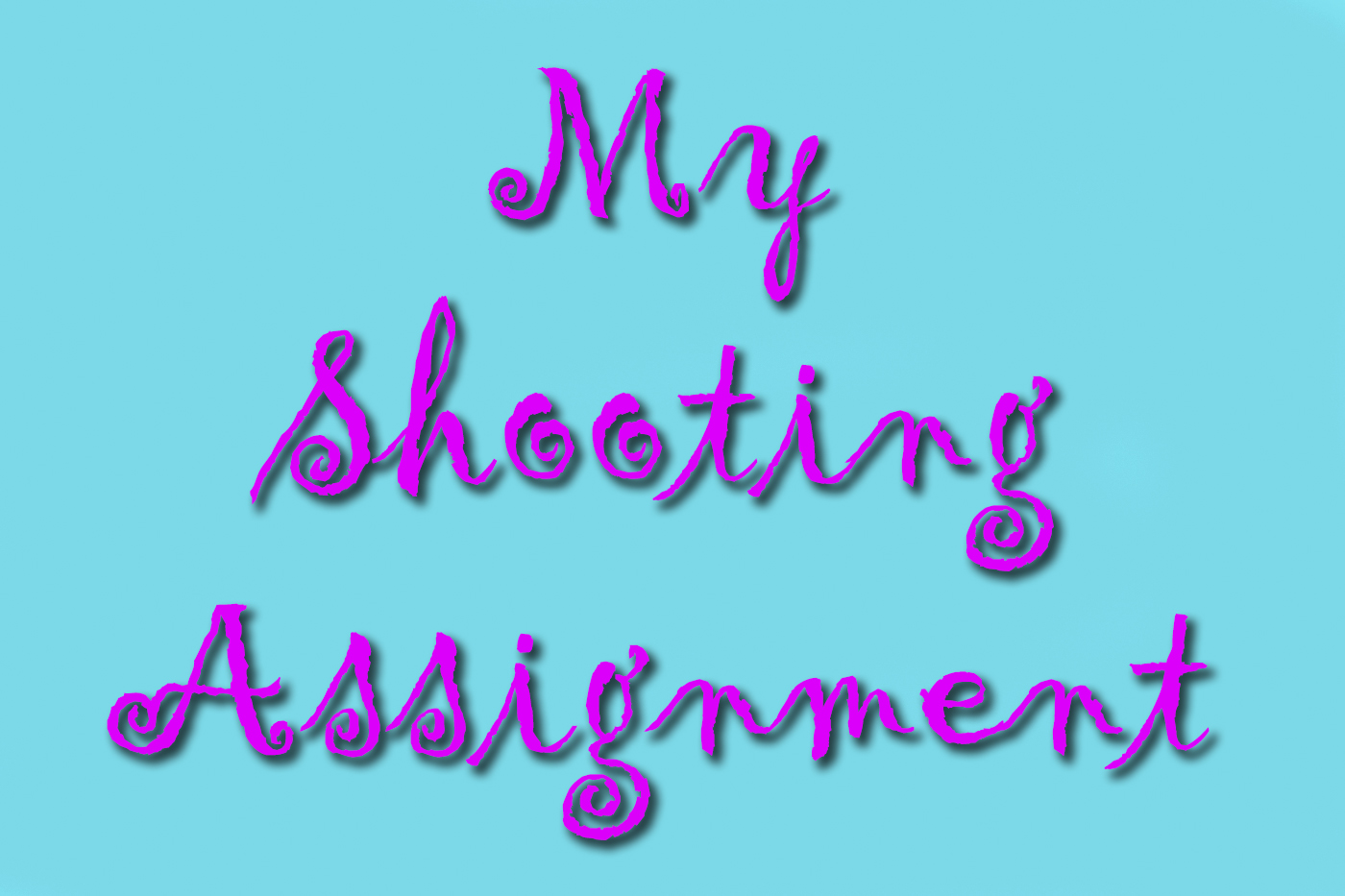 Sep 19-Oct 27: Light and Composition